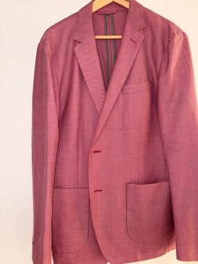 Bonobos Slim Fit Italian Wool Blazer, Size 42R